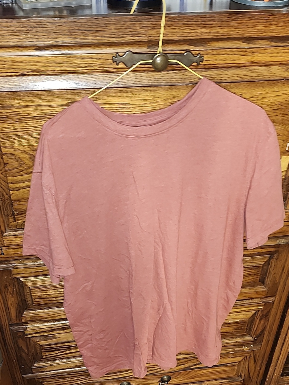 Goodfellow & Co Men's Short Sleeve Crewneck Tee in Rose